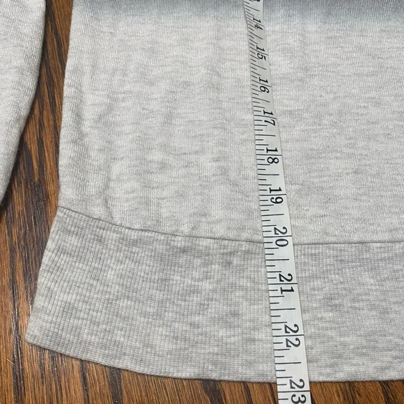 Bar III Womens Medium Heather Belle Gray Ombre Sweater - Picture 8 of 9